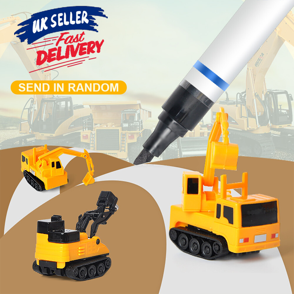 car follows pen line